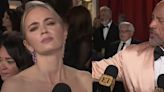 Watch Emily Blunt Crash the Rock’s Oscars Interview After He Called Her Out On the Air