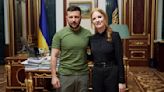 Jessica Chastain Visits President Zelenskyy in Ukraine, ‘Important Humanitarian Event’ Being Planned