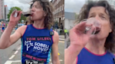 Watch: Insane Video Of A Marathon Runner Drinking 25 Wines During A Race