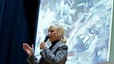 Brockovich warns Ohio town of dangers after train crash