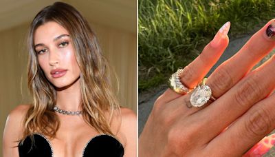 All About Hailey Bieber's Engagement Ring — Including the Sweet Reason Why Justin Bieber Chose It