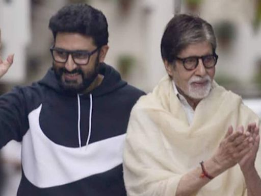 Amitabh Bachchan cheers for son Abhishek Bachchan as Housefull 3 completes 8 years, says, "you be the best"