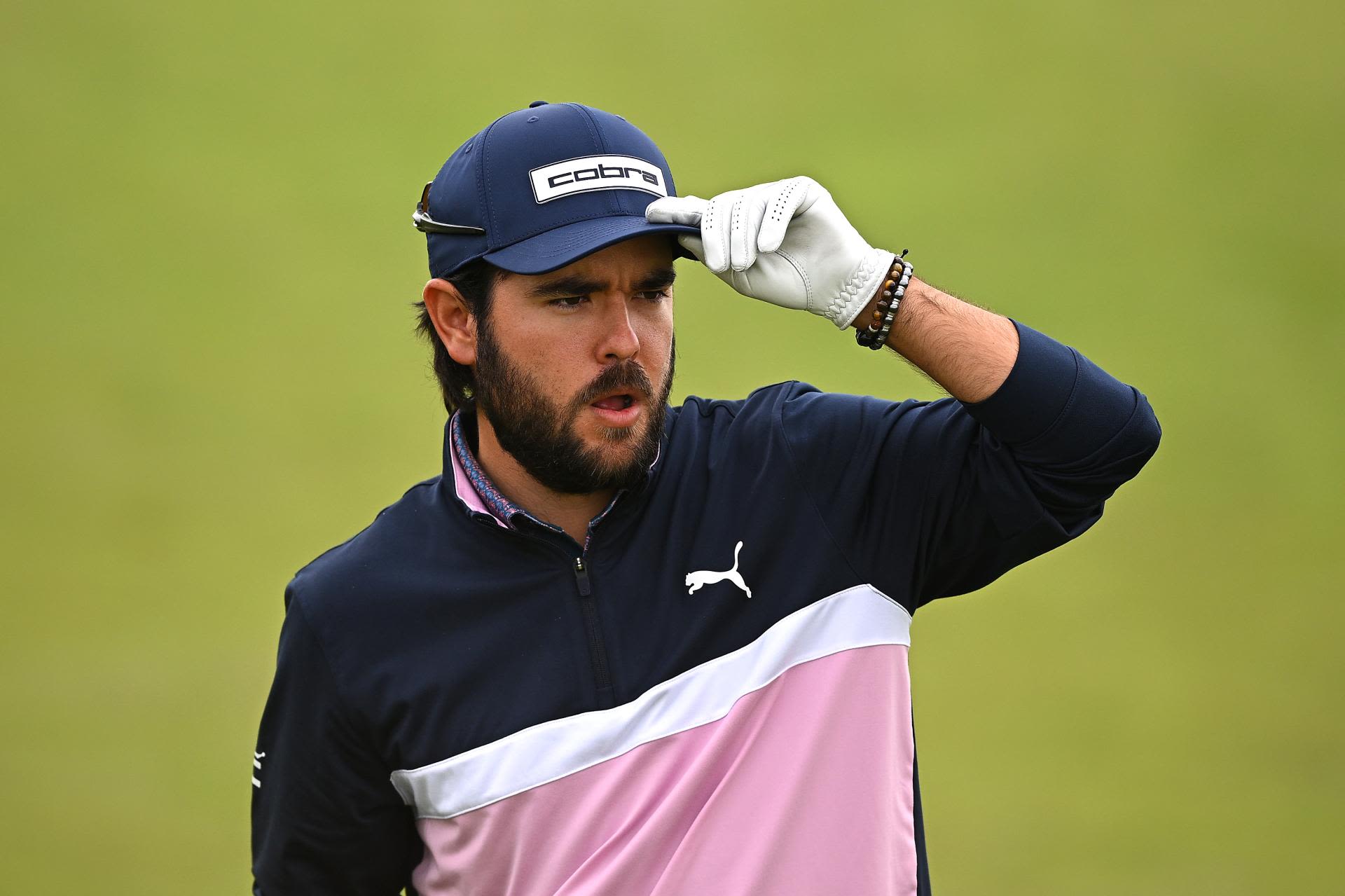 Ángel Hidalgo, 120 yards for the British Open