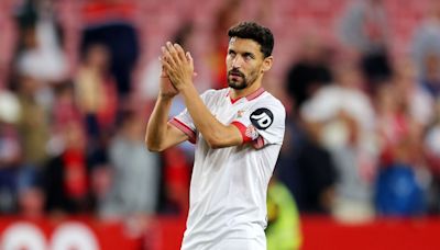 Jesús Navas alcanza los 500 partidos en LaLiga con el Sevilla