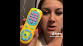 Baby toy jokes about drive-by shootings when button is pressed, mom’s TikTok video shows