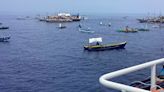 Chinese coast guard shadows Filipino activists sailing toward disputed shoal