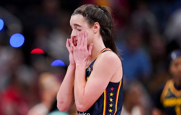 Caitlin Clark struggles during Indiana Fever home debut