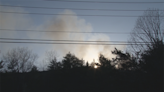Smoke rises over Chemung as crews battle brush fire