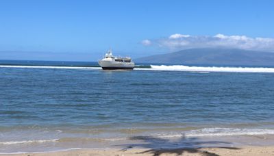 Efforts underway to remove a dinner cruise yacht ran aground off Maui coast