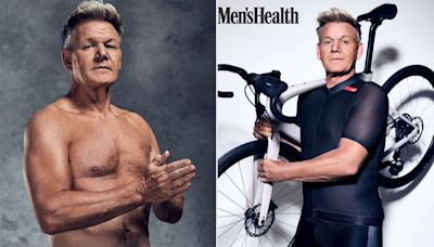 Gordon Ramsay Says His Assistant Had to Dress Him After His Bad Bike Accident — Now He's Posing Shirtless