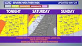 Strong storms to produce severe weather in Arkansas through Memorial Day weekend | What to know