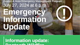 Emergency Information Update: July 27, 2024 at 6 p.m.⁣⁣ - The Golden Star