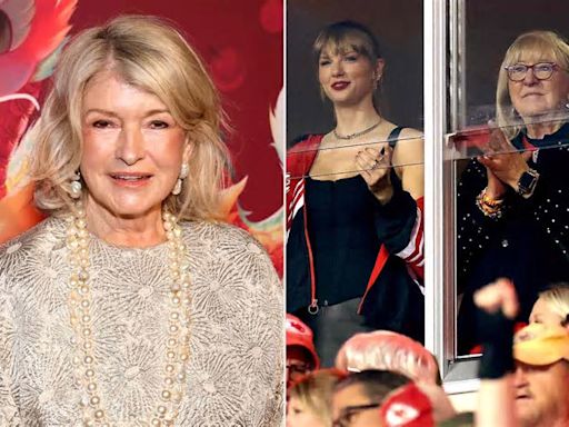 Martha Stewart Can't Help but Mention Taylor Swift While Chatting with Donna Kelce: 'That Is Some Situation'
