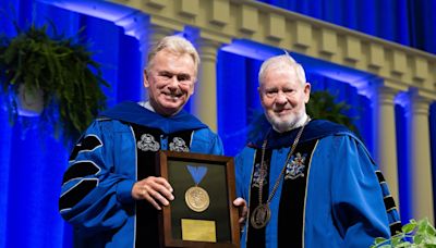 ‘Wheel of Fortune’ host Pat Sajak calls for civility in America at Hillsdale College graduation