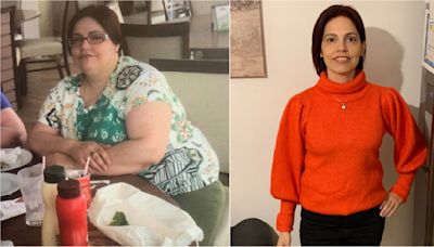Mum credits 8st weight loss to walking 10,000 steps per day