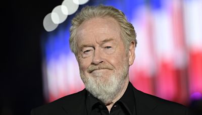 Ridley Scott marks action milestone in Gladiator II