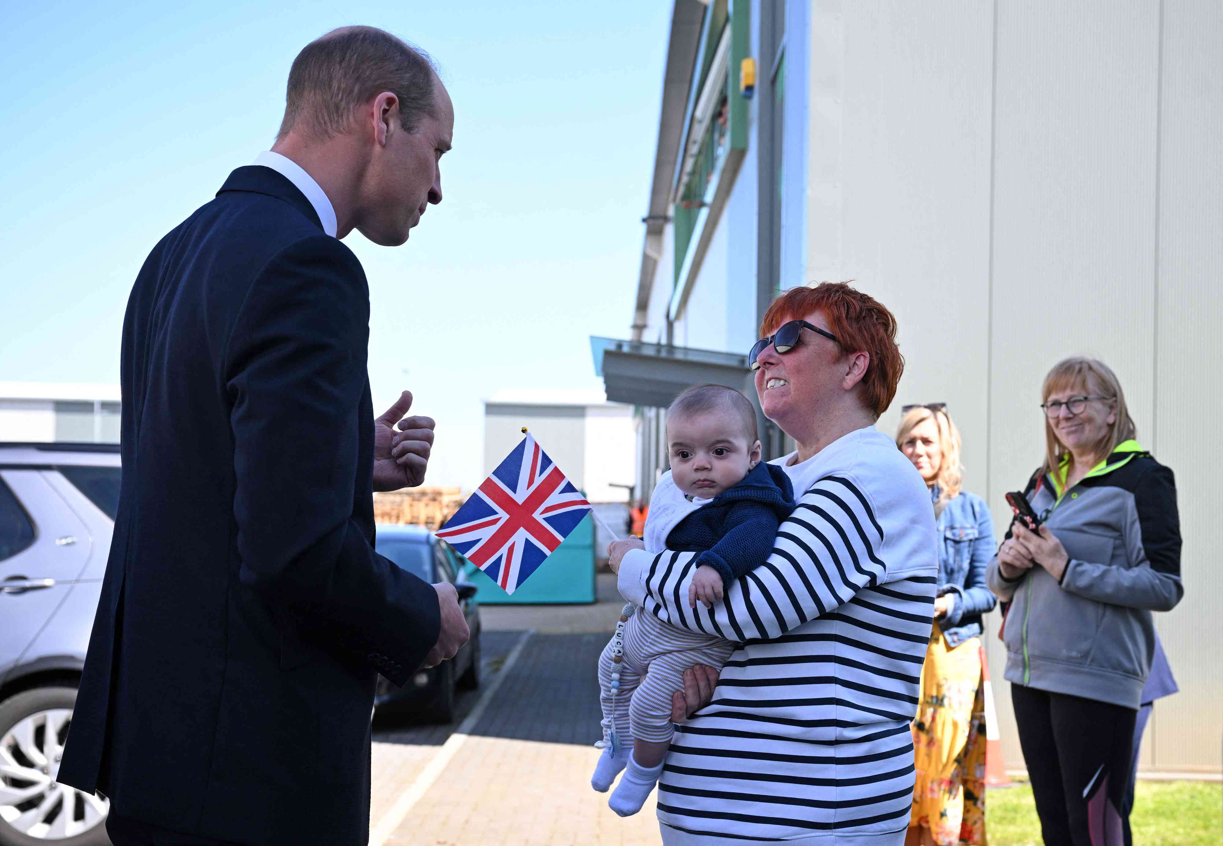 See Prince William in Dad Mode with a Relatable Comment Calling Back to Prince George's Baby Days