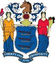 Coat of arms and flag of New Jersey