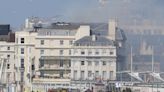 Fire rips through 200-year-old Brighton hotel on seafront