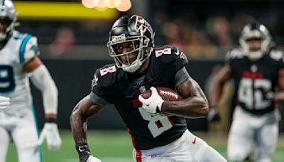 Watch: Falcons TE Kyle Pitts works on footwork with Calvin Ridley