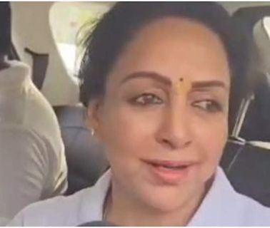 "Everyone should practice yoga...": Hema Malini on 10th International Day of Yoga | Hindi Movie News - Times of India