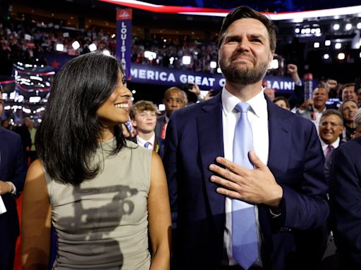 ‘It all began at a class on campus’: Usha and JD Vance’s love story from Yale Law to the Republican spotlight