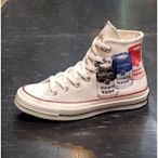 【正品】Converse Andy Warhol 安迪沃荷 聯名款 米白色 罐頭 高筒 帆布 黑標 1970S 147121C