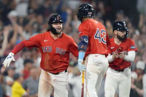 Red Sox overcome Judge’s 470-foot homer, rally with 3 runs in 8th to beat Yankees 9-7