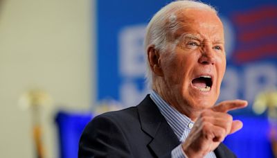 Defiant Biden tells Democrats 'I'm staying in the race!'