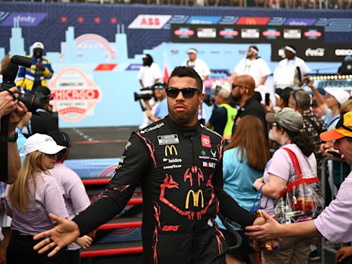 Alex Bowman Reacts To Slam From Bubba Wallace After Grant Park Win