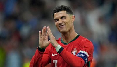 Cristiano Ronaldo's free-kick record for Portugal after Euro 2024 misses