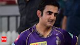 'There is no bigger honour...': KKR celebrate Gautam Gambhir's appointment as India's head coach | Cricket News - Times of India