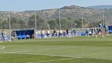 Fernando Torres, en el entrenamiento del Atlético - MarcaTV