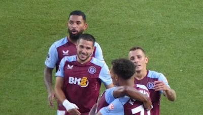 Unai Emery delighted to see Aston Villa playmaker back in action in US