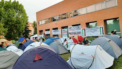 Acampadas universitarias propalestinas, en directo: última hora, protestas y peticiones