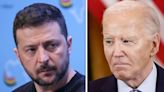Zelensky turns on Biden as he warns one move would be 'applause for Putin'