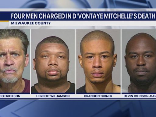 D'Vontaye Mitchell death; 3 of 4 men charged now in custody