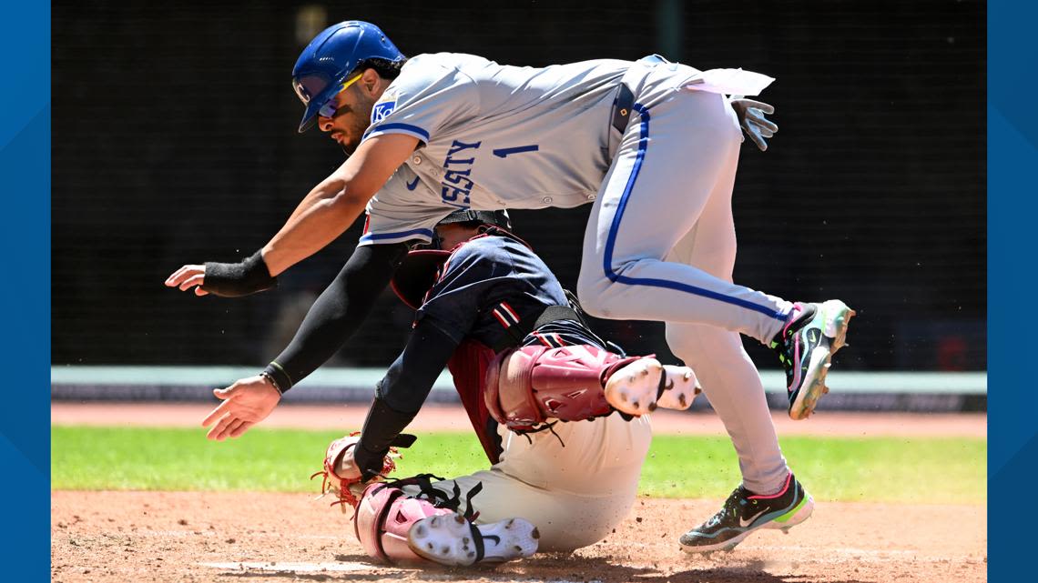 Shaky offense and defense cost Cleveland Guardians in 4-3 loss to Kansas City Royals