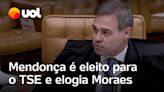 André Mendonça é eleito para o TSE e elogia comando de Moraes à frente do Tribunal: ?Gestão exitosa?