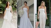 Noivas trocam vestidos ostentosos por minimalistas; tendência está em alta na internet