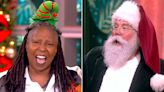 Santa Claus crashes “The View” and gets hit on by Whoopi Goldberg: 'You look so good!'