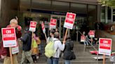 Workers picket Hyatt Regency Vancouver in one-day strike, more action possible