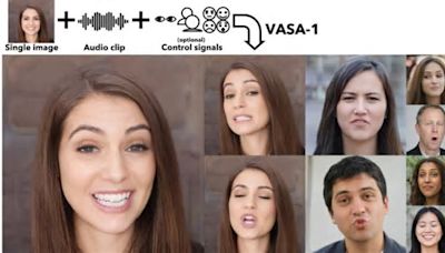 Microsoft’s VASA-1 can deepfake a person with one photo and one audio track