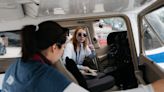 Historic air race sees 100 women pilots touchdown in Oklahoma on 2600 mile journey