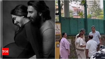 New grandparents visit Deepika Padukone and Ranveer Singh's baby daughter at their residence - Times of India