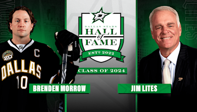 Stars announce Morrow, Lites as 2024 inductees to Dallas Stars Hall of Fame | Dallas Stars