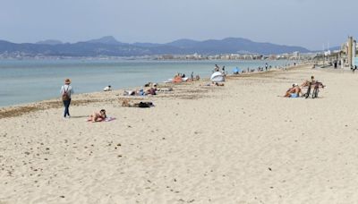 La nueva queja de los turistas británicos sobre las playas de Mallorca