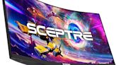 Sceptre 30-inch Curved Gaming Monitor 21:9 2560x1080 Ultra Wide/ Slim HDMI DisplayPort up to 200Hz Build-in Speakers, Now 12% Off