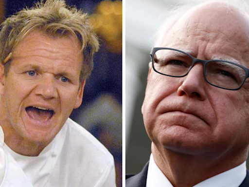 Gordon Ramsay Called Walz 'Woke Creep' and Threw Him Off 'Hell's Kitchen'?