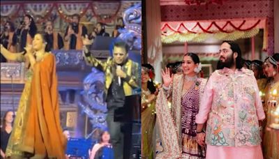 AR Rahman, Shreya Ghoshal and Sukhwinder Singh deliver an enchanting performance at Anant Ambani’s wedding reception